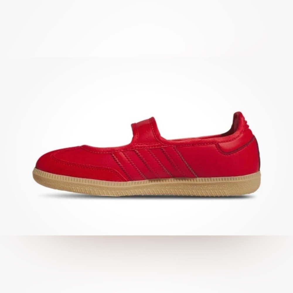 Adidas Samba Jane Red Sneakers for Women - Picture 2 of 5